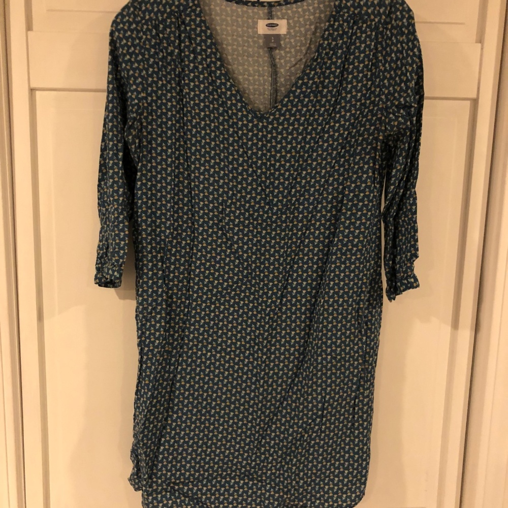 Blue Floral Tunic